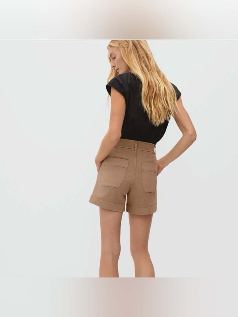 Everlane | The Way-High® Twill Shorts | Carob Brown | Size: 8 - Picture 9 of 9